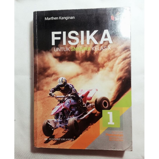 Preloved Bekas Buku Paket Cetak Fisika Kelas X SMA ERLANGGA