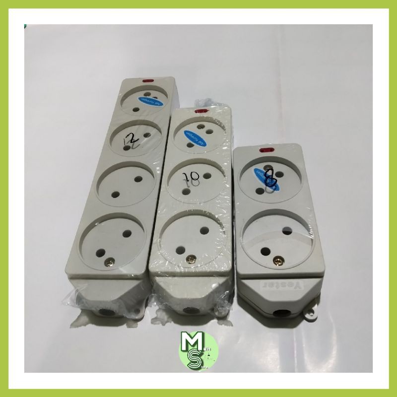 STOPKONTAK COLOKAN TERMINAL KUNINGAN GEPENG