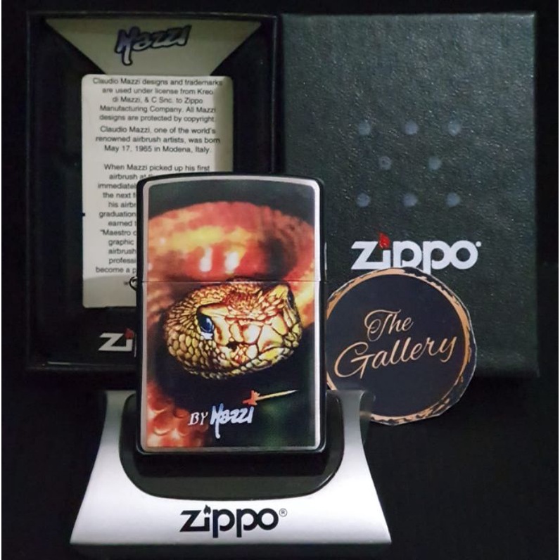 24446 ORIGINAL ZIPPO MAZZI SNAKE TAHUN 2009