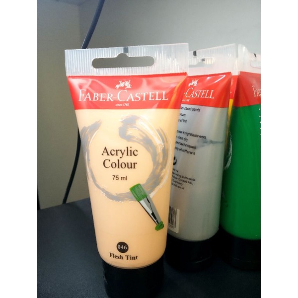 

Cat acrylic FaberCastell 75ML Flesh Tint