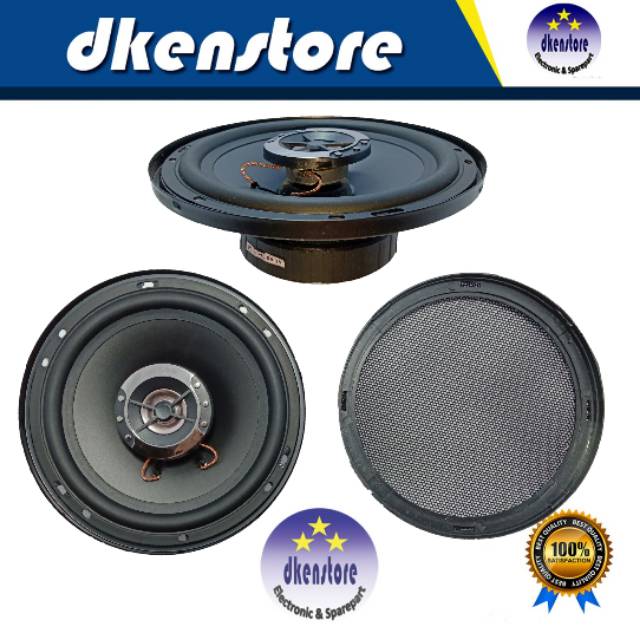 Speaker pintu mobil coaxial Embassy EX602 2pcs