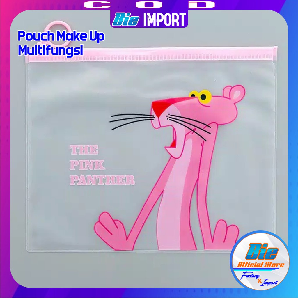 Pouch Make Up / Pouch Travel / Tas Kosmetik / Tempat pensil