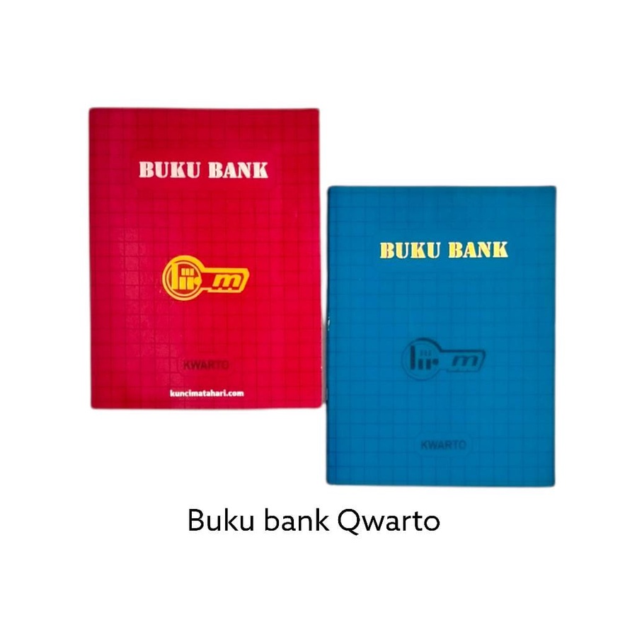 

BUKU BANK QUARTO MATAHARI ISI 90 LBR