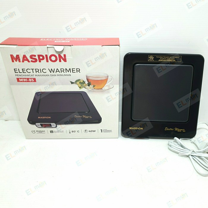 Maspion Electric Warmer Alat Penghangat Kopi  Kompor Listrik MW 85 MW85