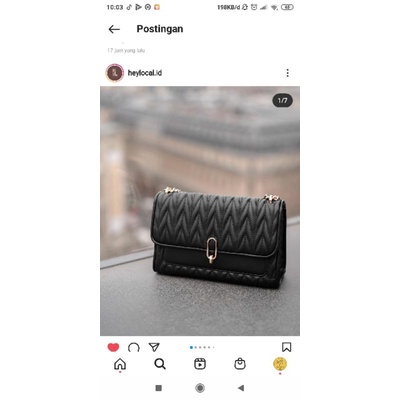 Amour Bag by local.id BLACK