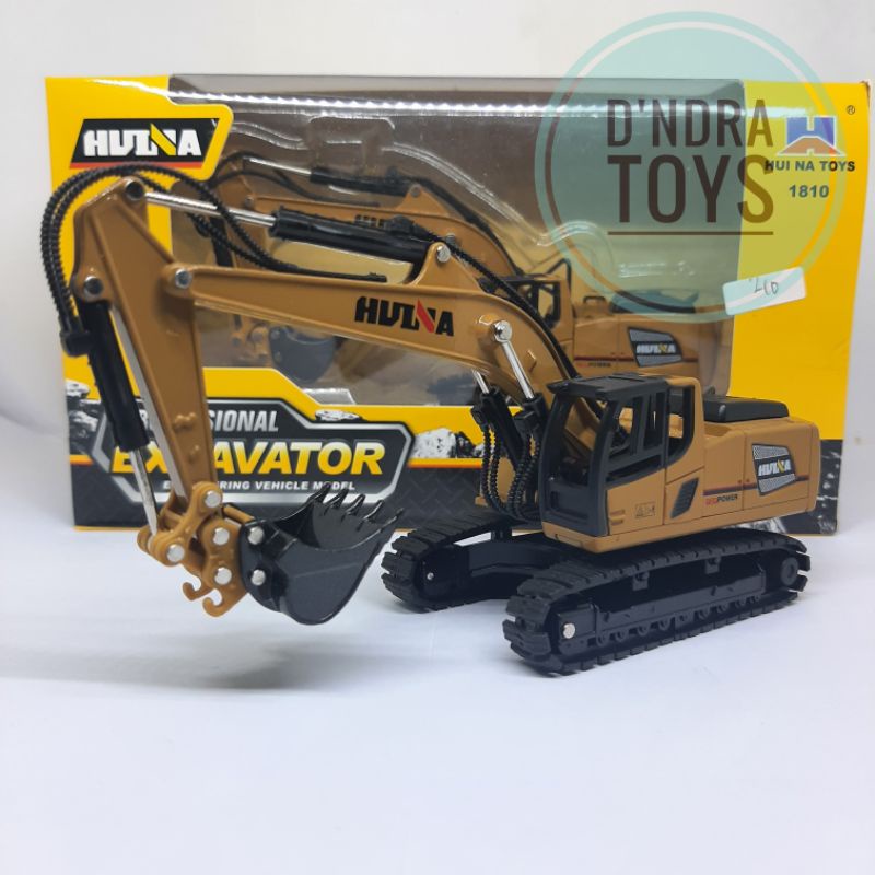 Diecast Miniatur Alat Berat Excavator Huina - Die-cast Excavator