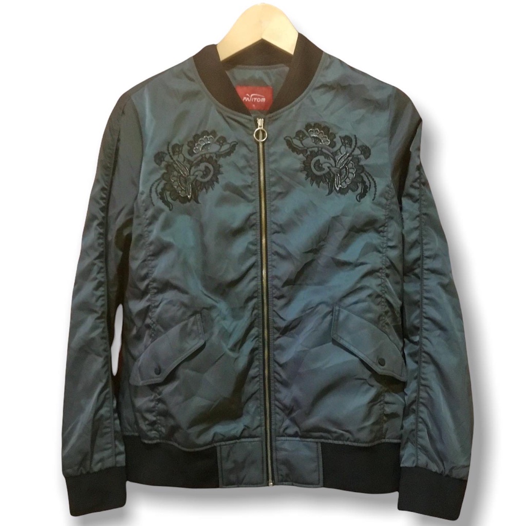 Bomber Sukajan Flower Second Vintage