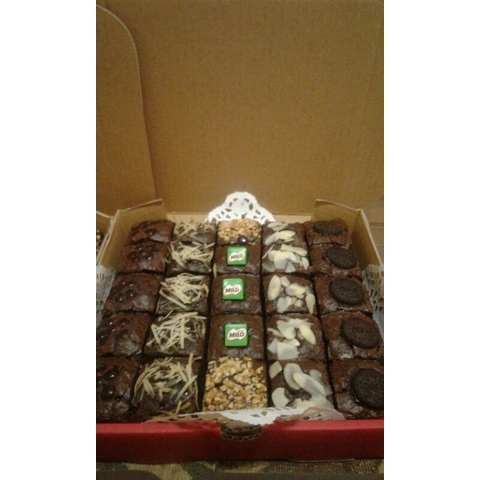 

brownies fudgy