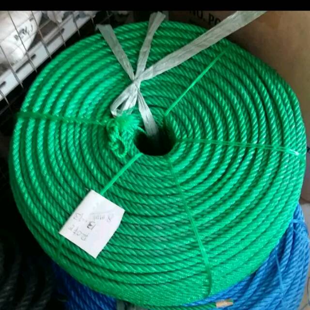 

Tali tambang plastik / tali tambang nylon / tambang plastik. Ukuran 8 mm