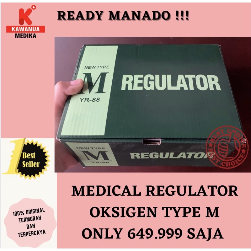 REGULATOR OKSIGEN MEDIS TERMURAH - OKSIGEN REGULATOR MEDIS - REGULATOR OKSIGEN MEDIS