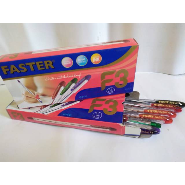

Bolpoin Pulpen Faster F3 1pcs
