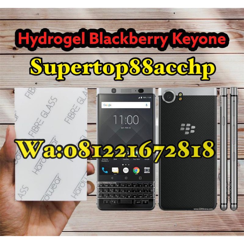 Blackberry Keyone Anti Gores Hydrogel Full Screen Protector