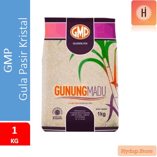 Jual Gmp Gula Pasir Kristal Kemasan 1 Kg Shopee Indonesia 0583