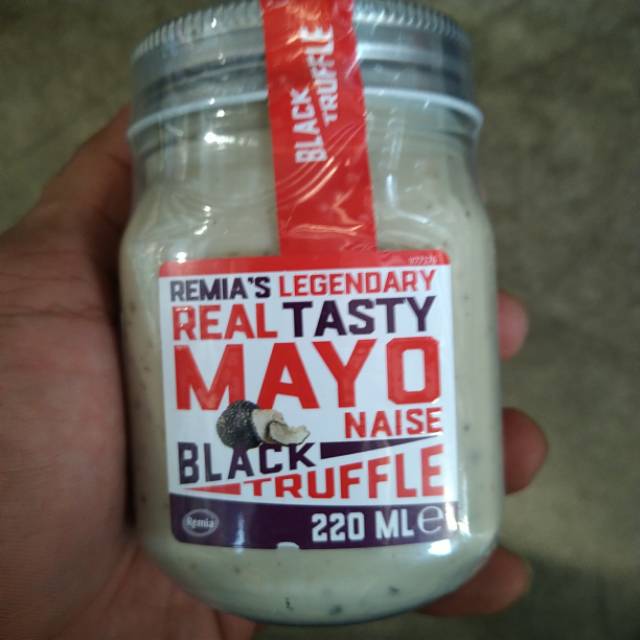 

Remia mayonnaise black truffle 220ml impor