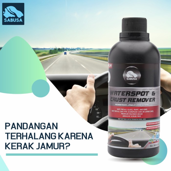 Sabusa Cairan Crust Remover Pembersih Jamur Mobil