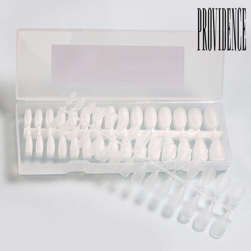 1 Kotak Kuku Palsu Extension Flexible Ultra Tipis Bahan Plastik Untuk Salon