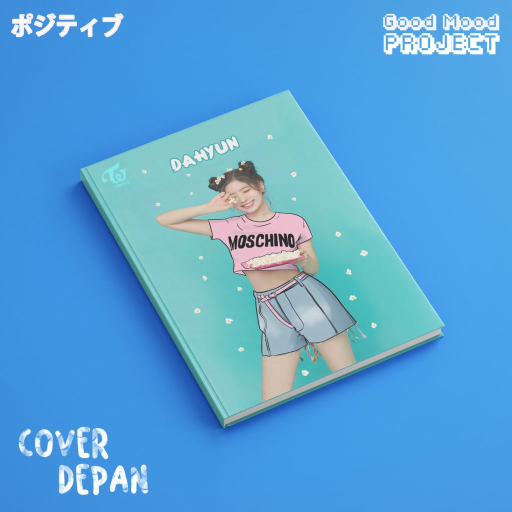 

Buku Catatan KPOP Twice Dahyun Korea Hardcover A5 Buku Tulis Notebook Jurnal Agenda Planner