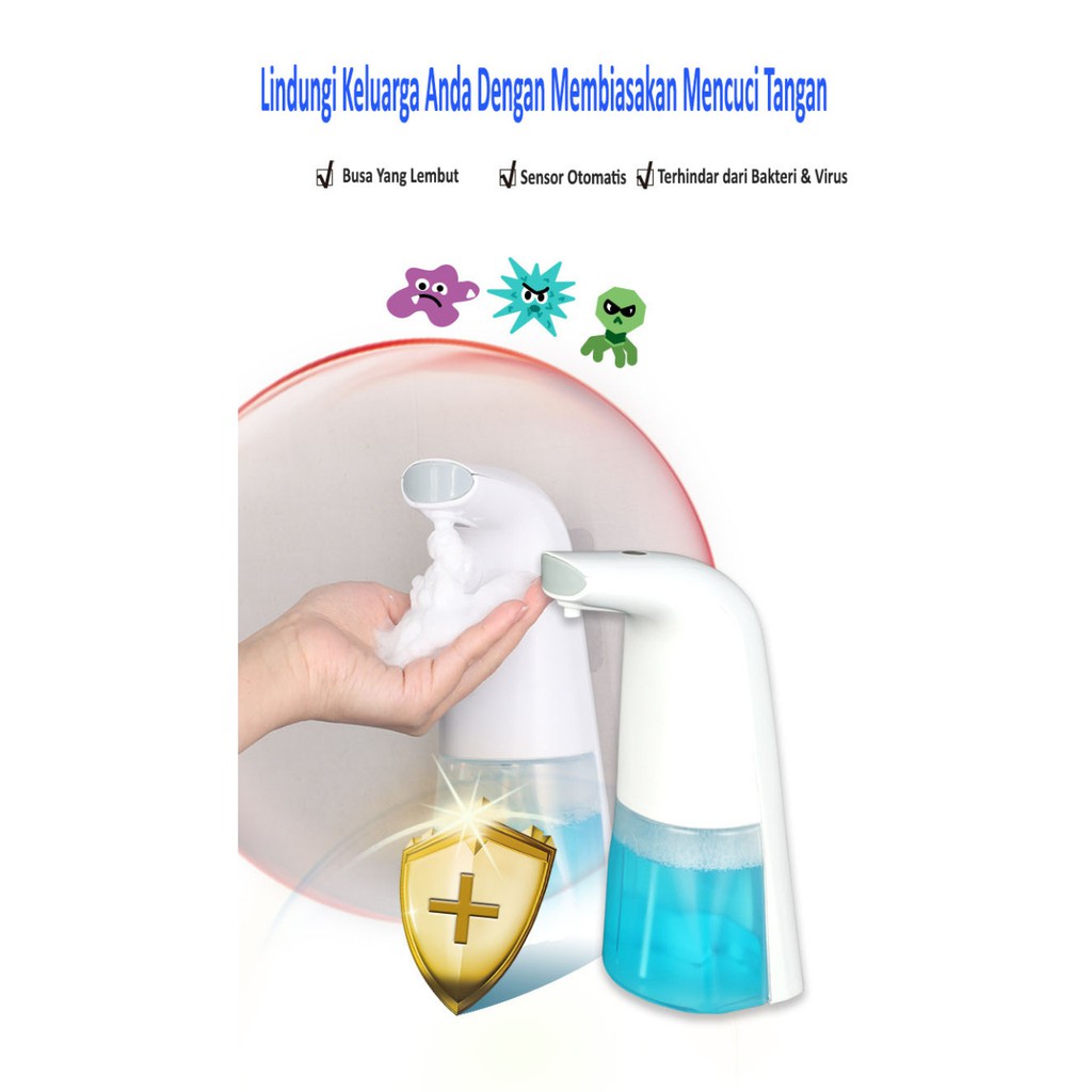 Tempat Sabun Cair Sensor Otomatis 300 ml / Soap Dispenser Automatic