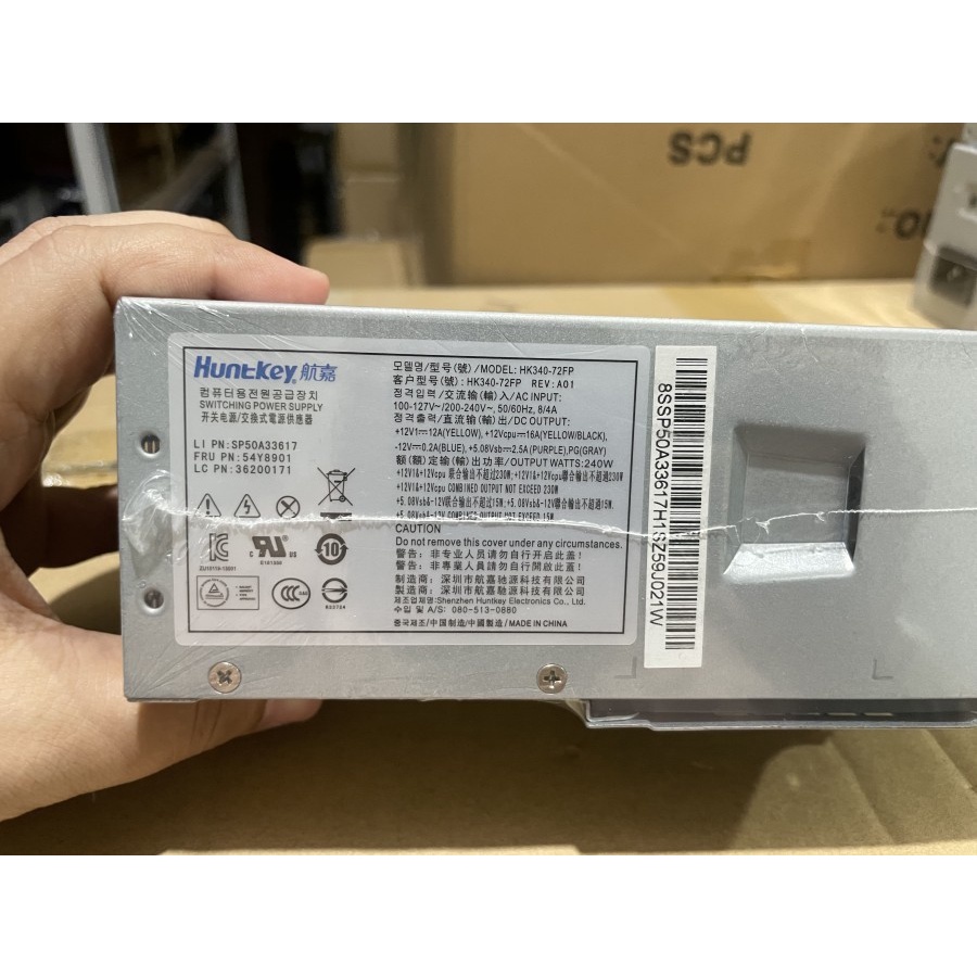 POWER SUPPLY PC BUILD UP LENOVO HK340-72FP HUNTKEY 240W