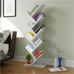 Rak Buku Pohon Tingkat/ Rak Buku/ Rak Buku Unik/ Rak Buku Minimalis