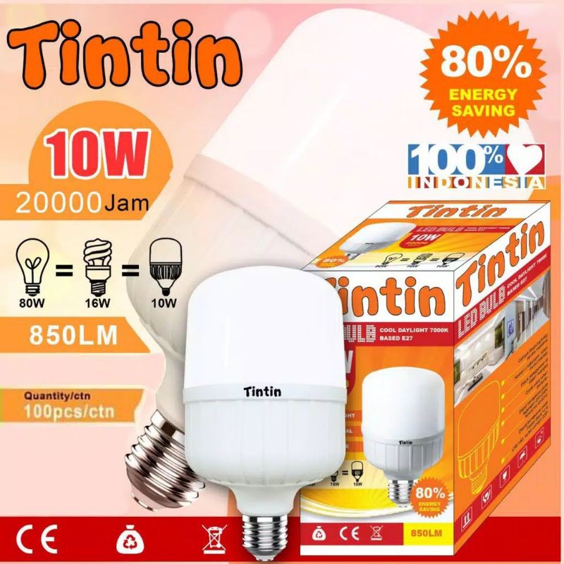 Led Kapsul Tintin 10W Lampu Led Tintin 10Watt