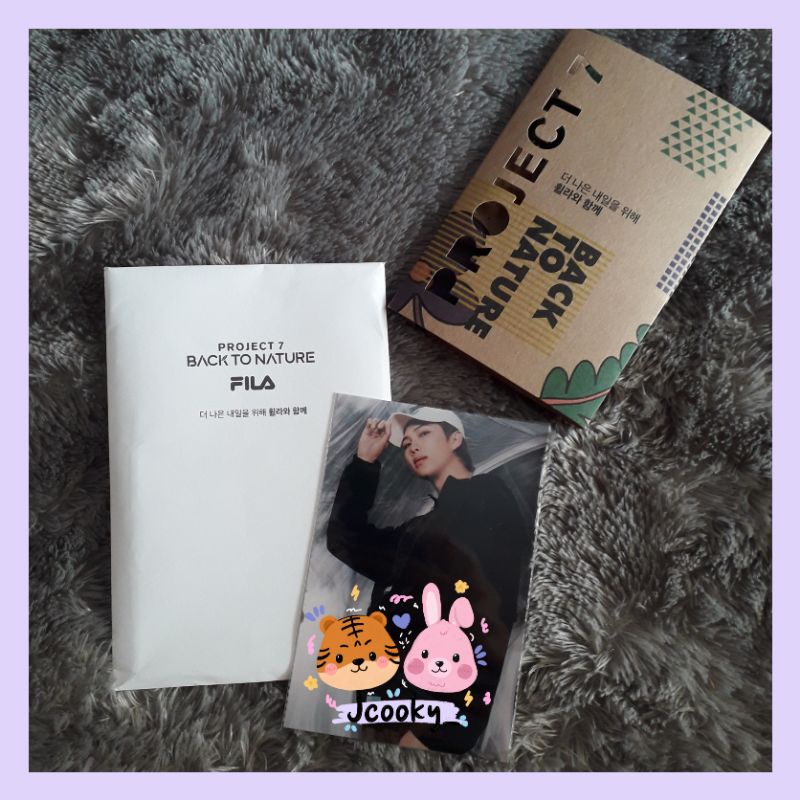 [READY STOCK] POSTCARD PHOTOCARD PC BTS x FILA PROJECT 7 BACK TO NATURE RM NAMJOON