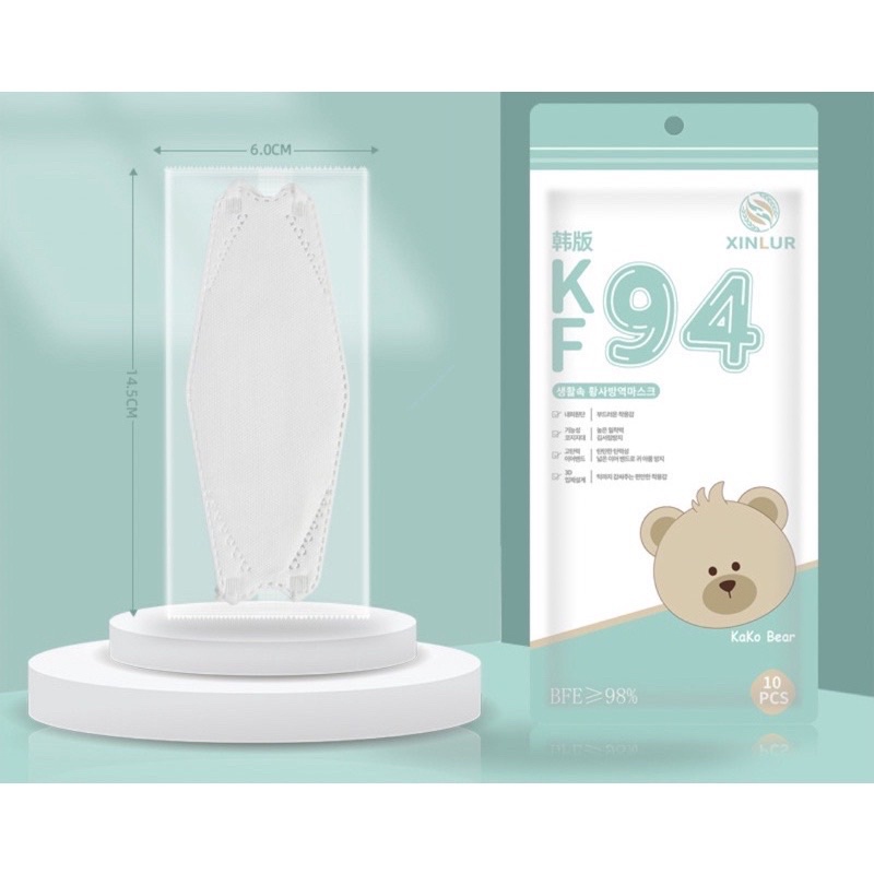 Masker Anak KF94 Satuan 1 pcs Kids Mask KF 94
