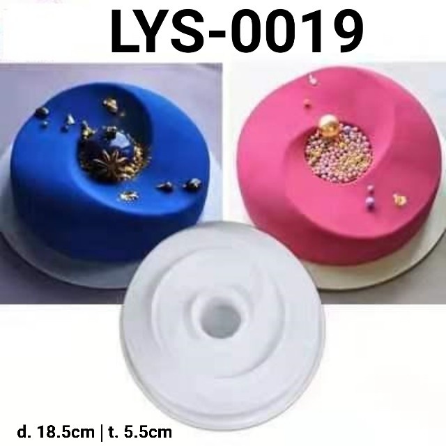 

LYS-0019 LOYANG CETAKAN SILIKON BULAT MOUSSE CREAM CAKE MIRROR CAKE BERKUALITAS