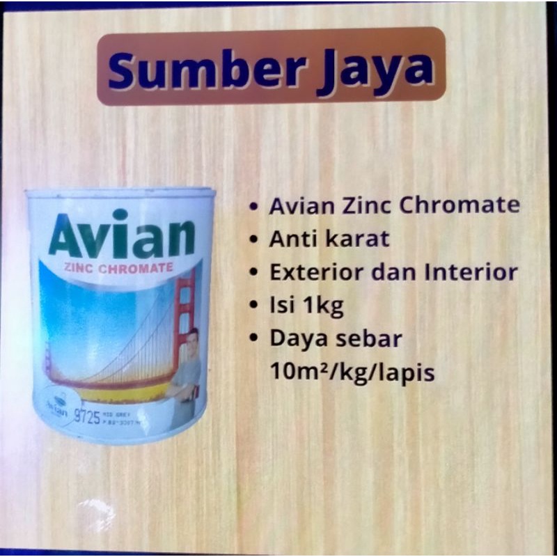 Avian Zinc Chromate