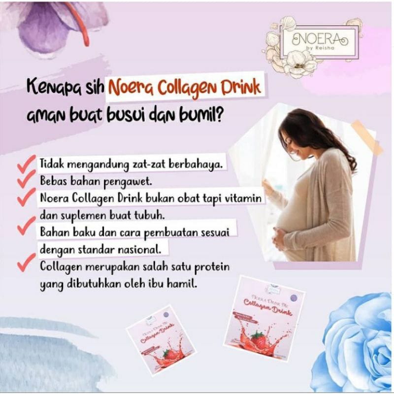 Noera Collagen Drink - Suplemen Pemutih Kulit Noerabeautycare Noera Drink Me Collagen BPOM