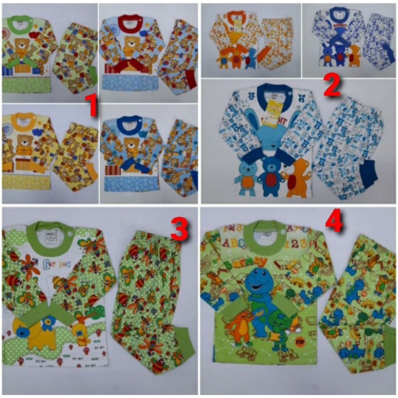 Cherry House Piyama Setelan Bayi - Baju Tidur Anak