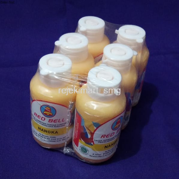 

KUALITAS BAGUS!!! PERISA DAN PEWARNA MAKANAN [ RASA NANGKA ] REDBELL 55 ml