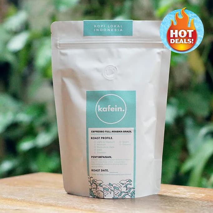 

Kopi Espresso Arabika Brazil Cerrado 250 Gram (Biji/Bubuk) - Biji Harga Diskon