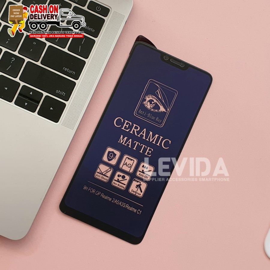 XIAOMI Mi 8 Mi 8 LITE ANTI GORES CERAMIC BLUE LIGHT ANTI RADIASI PLASTIK SCREEN GUARD PELINDUNG LAYAR XIAOMI MI 8 LITE