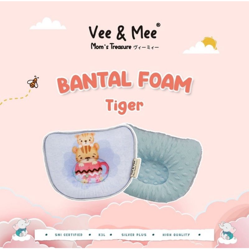 Vee &amp; Mee Memory Foam Baby Pillow - Bantal Peang Foaming