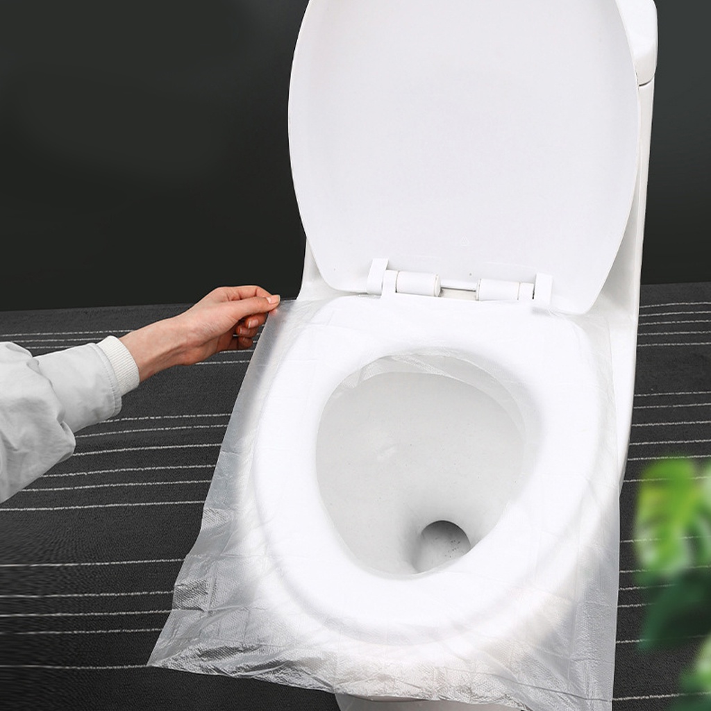 Tissue Alas Duduk Closet Toilet Seat Cover Tisu Tatak Wc Plastik