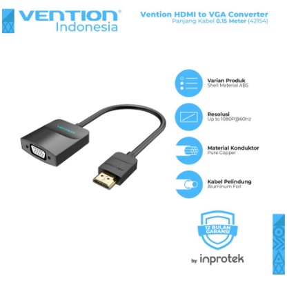 Converter/Connector HDMI to VGA Vention