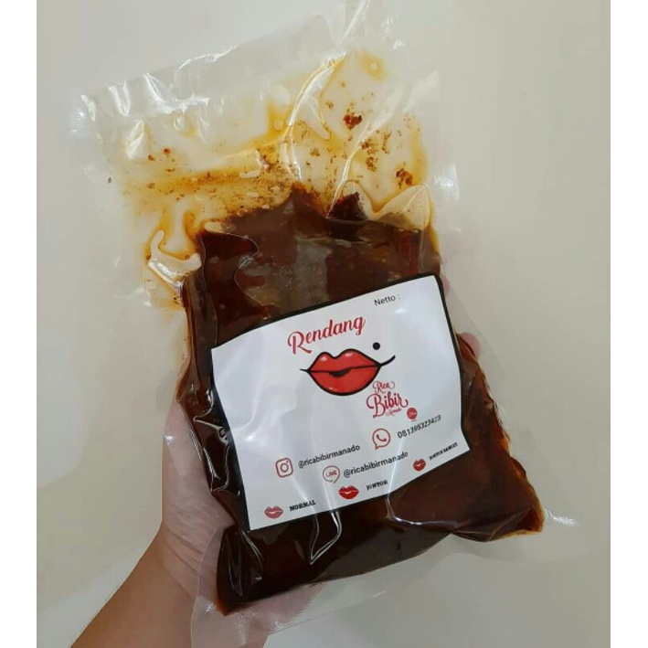 

Rendang Daging Sapi 600gr