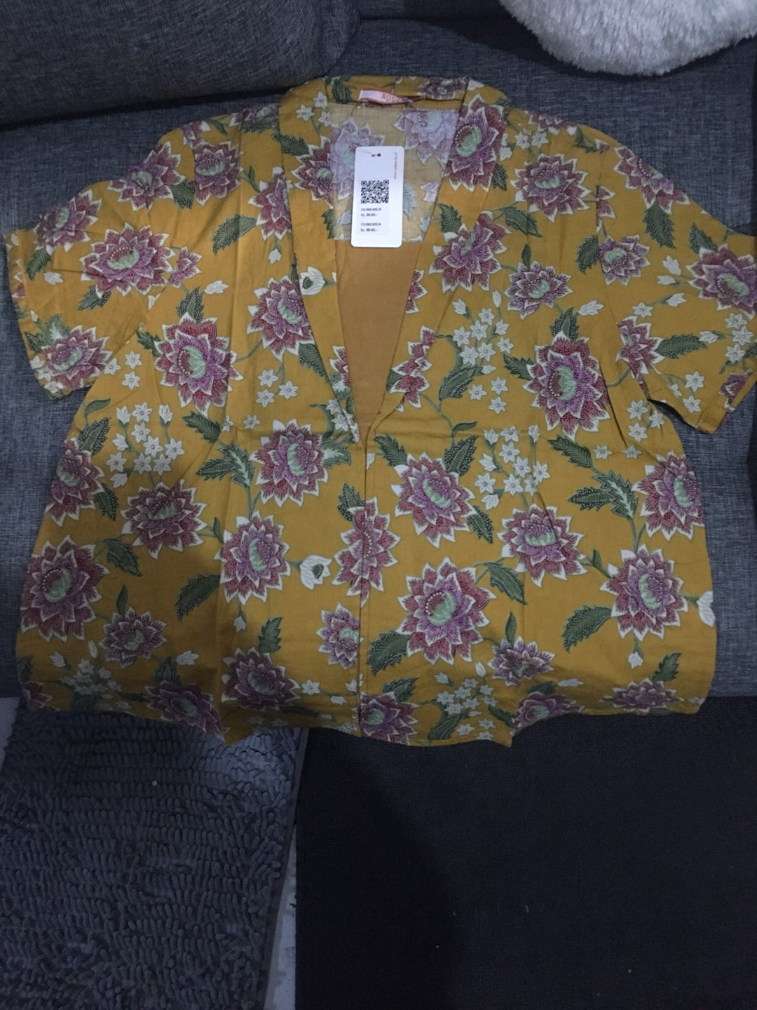 Rodeo - Batik Wanita - Leal Batik - Yellow