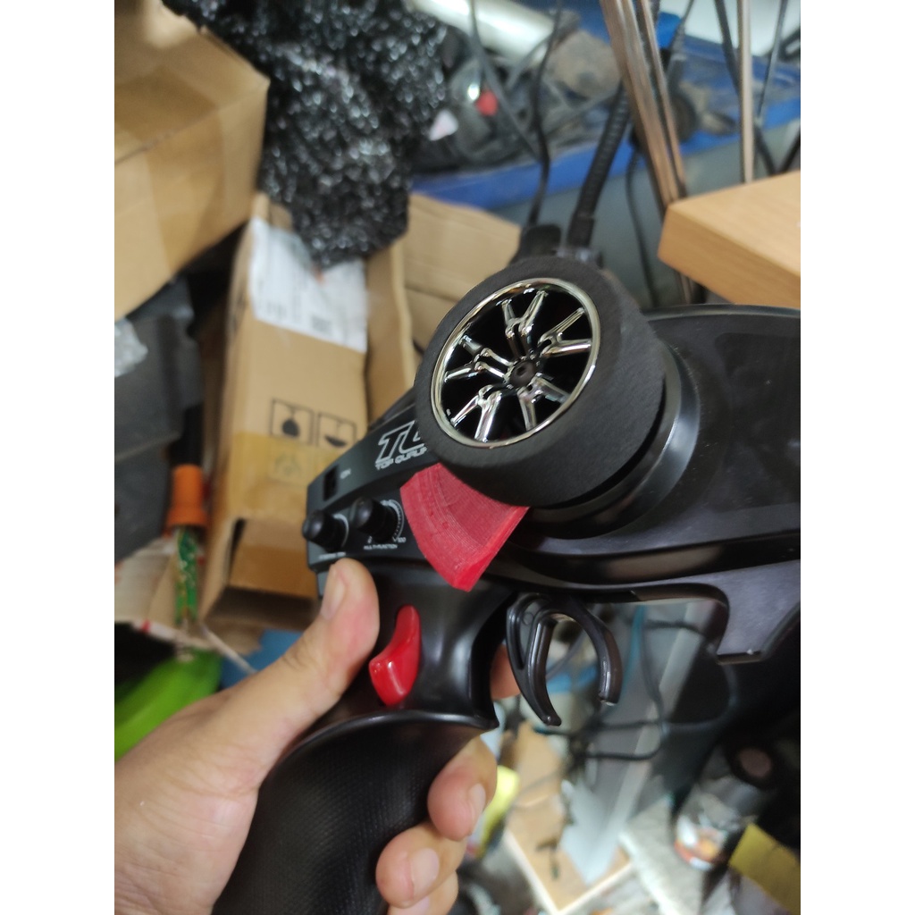 one hand thumb steering trx4