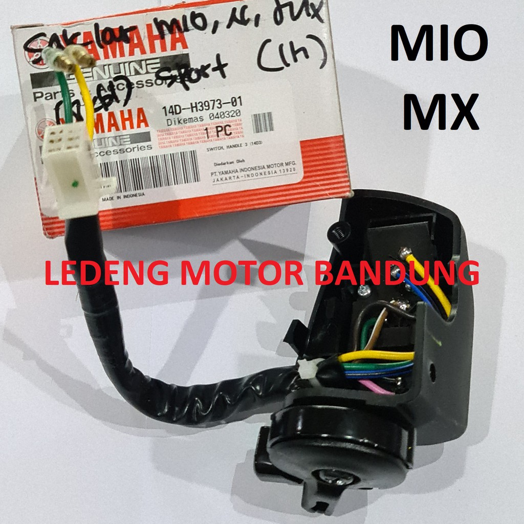 Saklar Kiri Mio Lama Jupiter MX Original Yamaha Asli Switch 8 Kabel