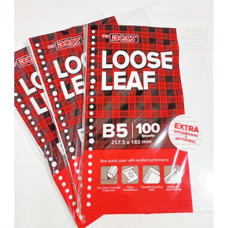 

Kertas loose leaf B5