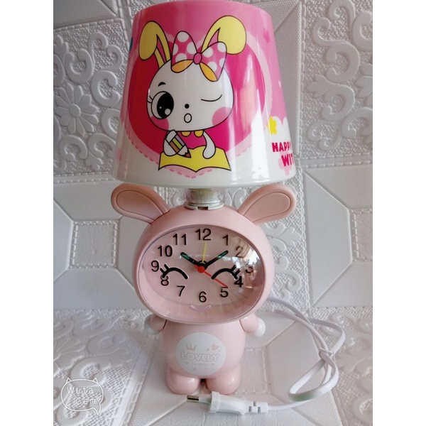 Lampu Meja / Lampu Tidur Weker / Lampu Tudung Karakter / LAMPU TIDUR KARAKTER