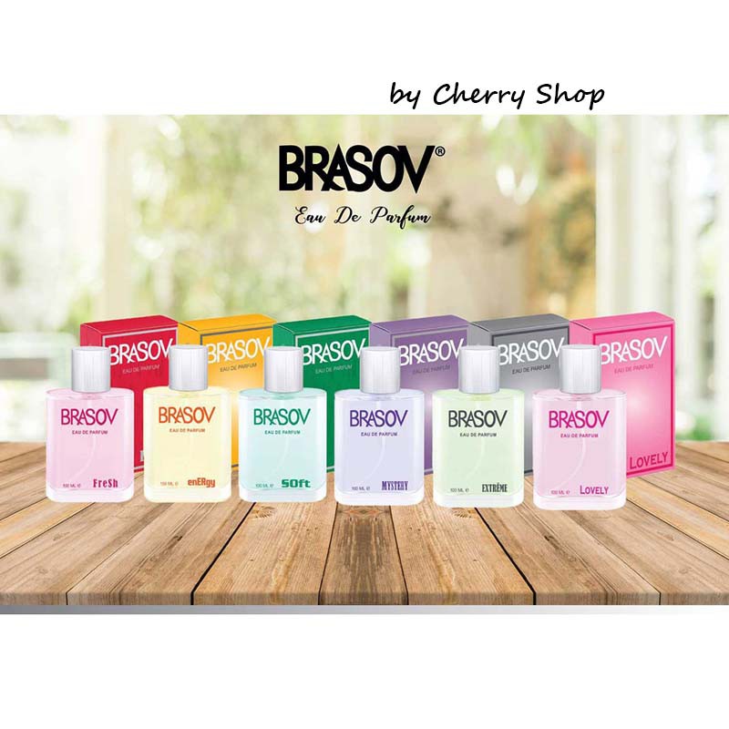 [100ML] [BPOM] [HALAL] BRASOV Eau De Parfum 100ml | 100 ml Original Halal BPOM | minyak wangi tubuh