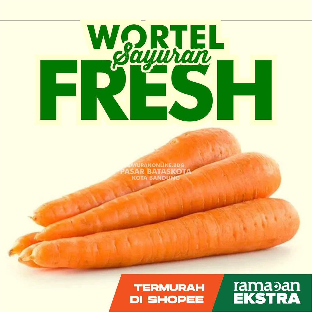 

WORTEL SAYURAN LOKAL SEGAR FRESH BANDUNG