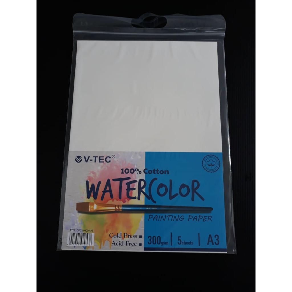 

VTEC WATERCOLOR PAINTING PAPER CPC103003A4