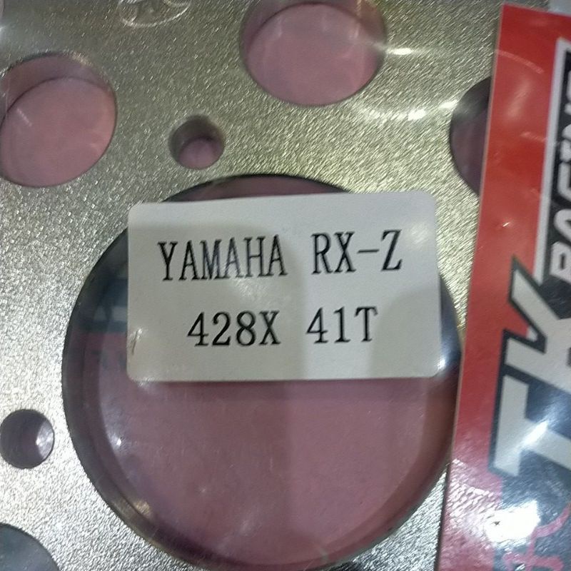 SSS RXZ GER 428 GEAR BELAKANG PNP RXZ RX KING JUPITER VEGA CRIPTON FIZR RX SPECIAL Z125 TIARA ALFA mx135-TK 428 x 41