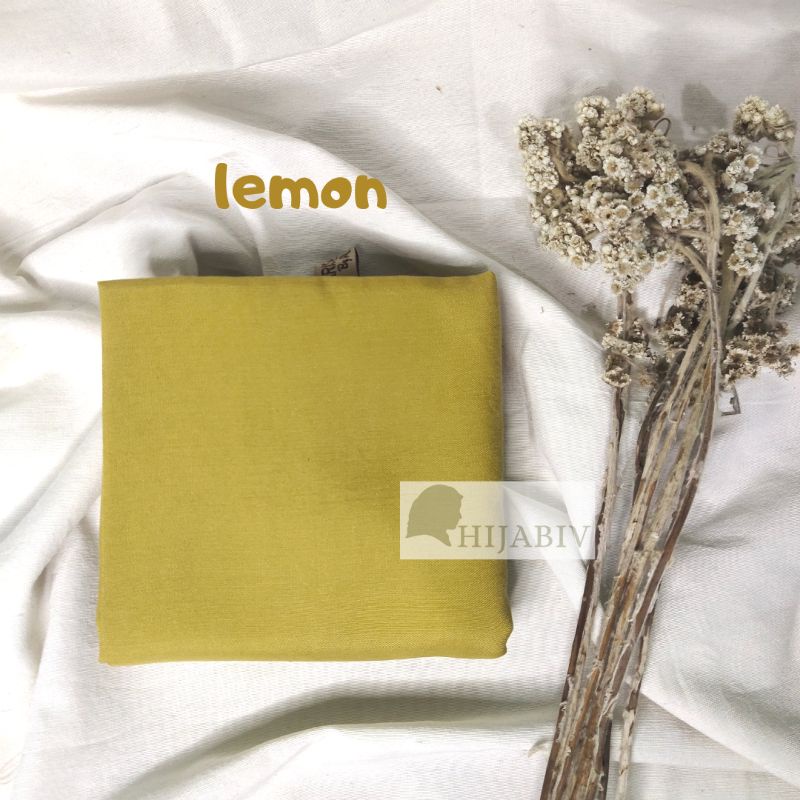 SEGI EMPAT PARIS PREMIUM FINISHING JAHIT TEPI ANTI LETOY (FREE POUCH)-PREMIUM LEMON