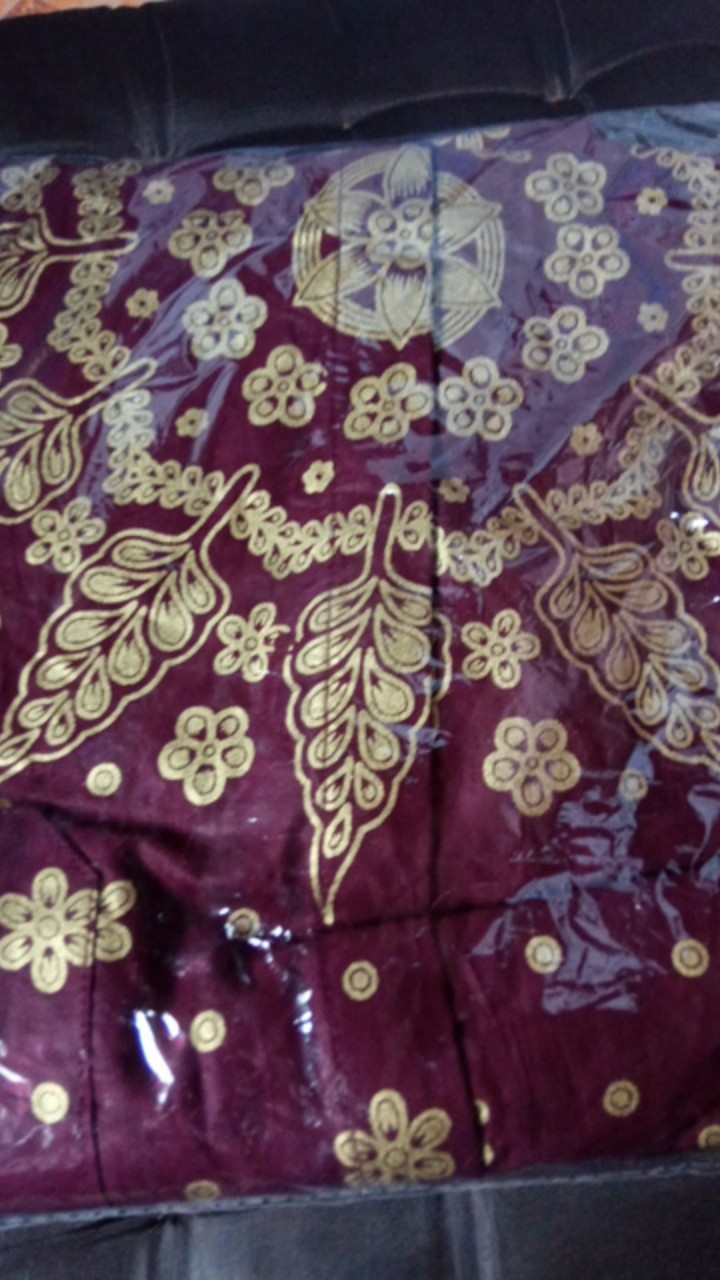 Batik Couple Keluarga Sania Ruffle Ori Ndoro Jowi Dnt Matahari Merah