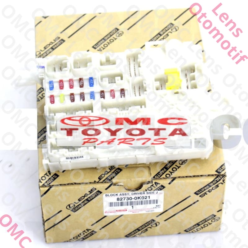 (100% ORIGINAL EM ) Box Sekring / Rumah Sekring Fortuner Hilux Diesel 82730-0K021 Keren Bos